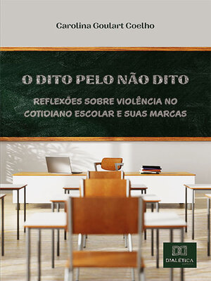 cover image of O dito pelo não dito